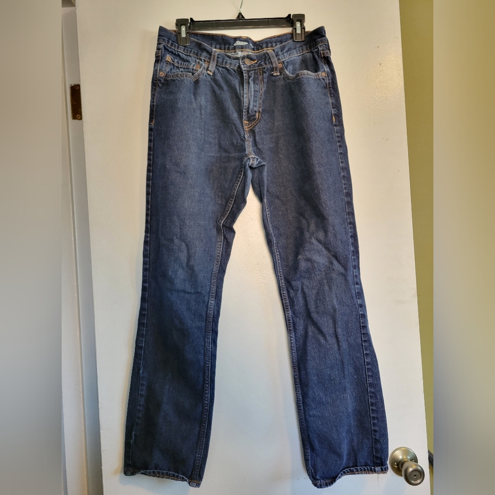 M's 32x32 Old Navy Straight Leg Jeans in Dark Wash